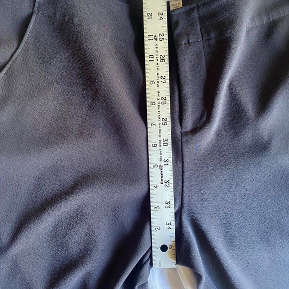 NWOT Brochu Walker Gray Dress Pants W's Large Elevated Classic Casual Luxury - Picture 8 of 13